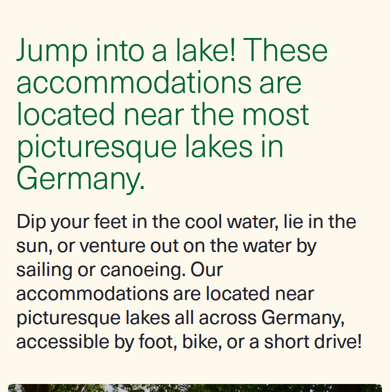 Jump Into a Lake! section from Raus, on a phone