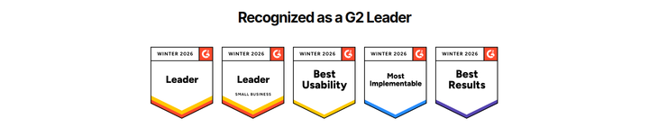 G2 Badges section from Circle