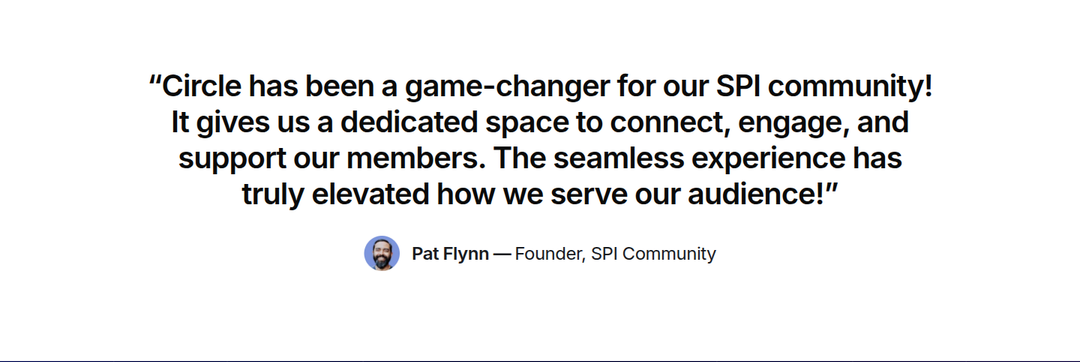 Customer Quote section from Circle