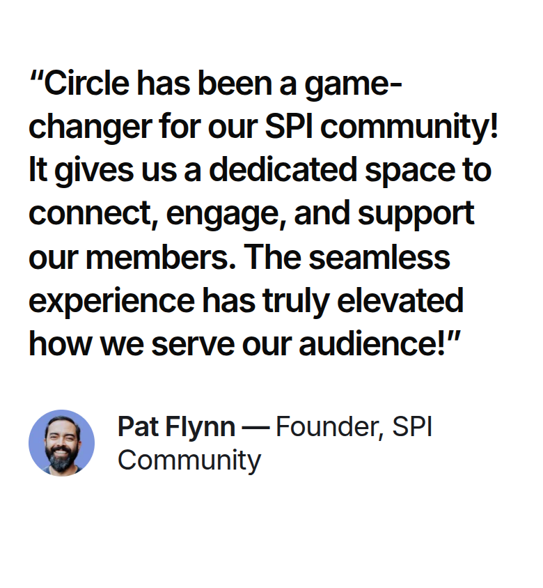 Customer Quote section from Circle, on a phone