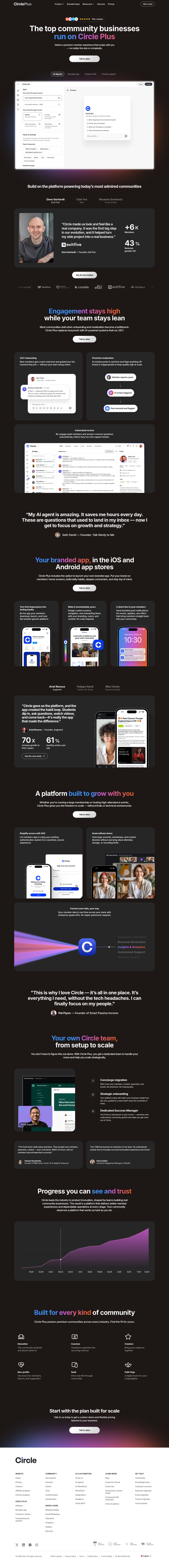 Circle Plus page from Circle