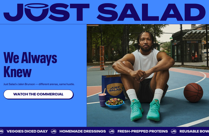 We Always Knew section from Just Salad