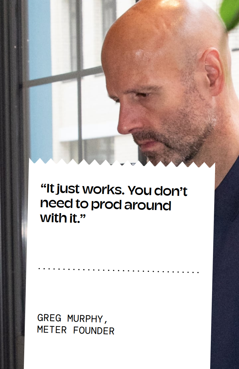 Customer Quote section from Apron, on a phone
