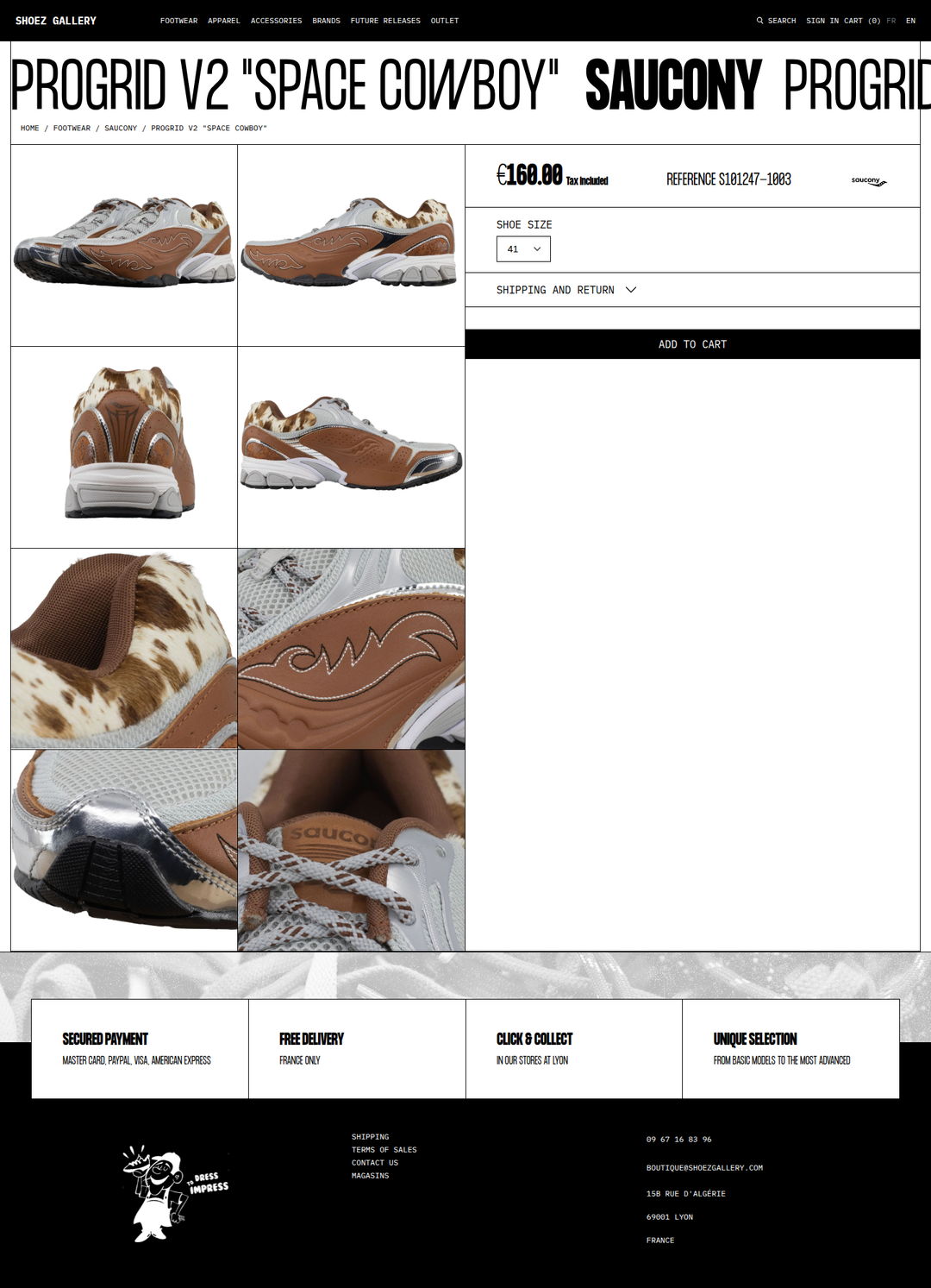 ProGrid V2 Space Cowboy page of Shoez Gallery