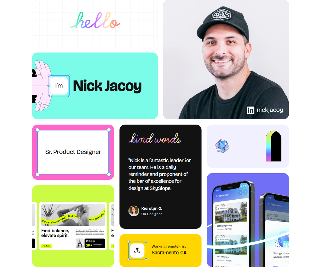 Nick Jacoy section from Crazy Creative