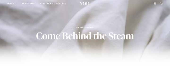 Come Behind the Steam section from Nori