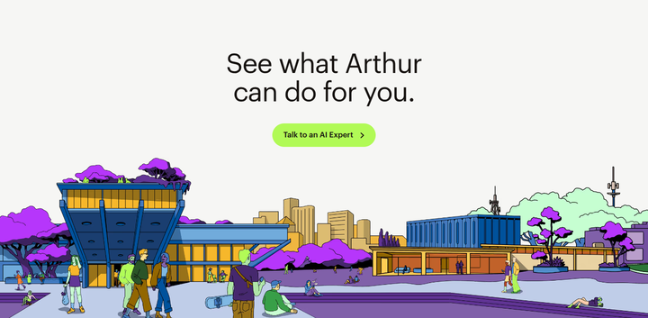 CTA section from Arthur AI