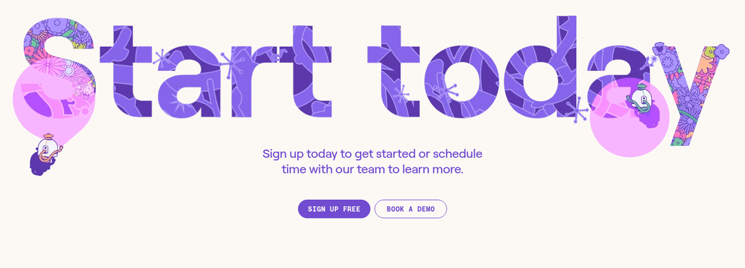 Start Today section from Tines