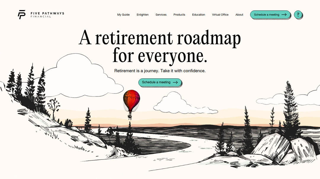 A Retirement Roadmap for Everyone section from Five Pathways Financial