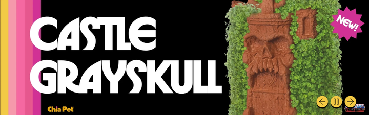 Castle Grayskull section from Chia Pet