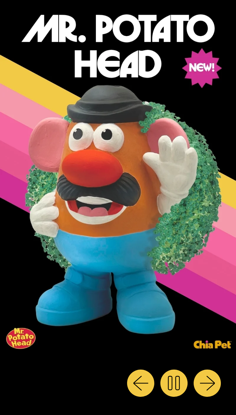 Castle Grayskull section from Chia Pet, on a phone