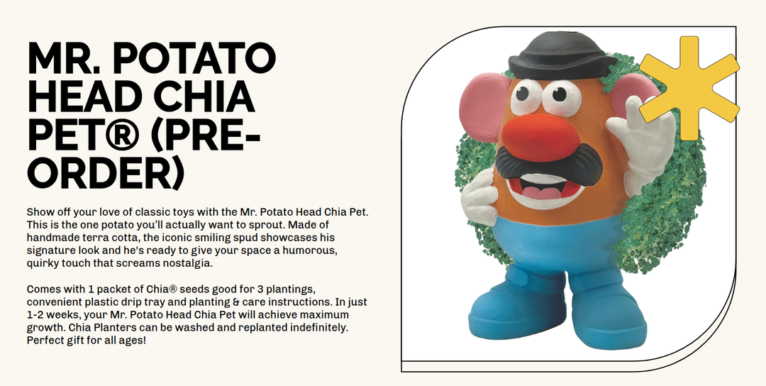 About the Product section from Chia Pet