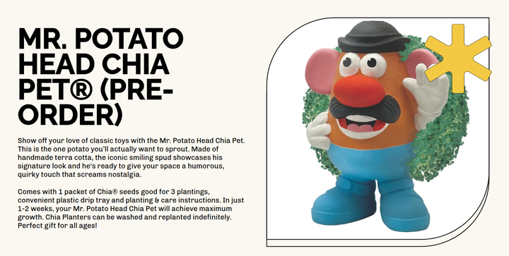 About the Product section from Chia Pet