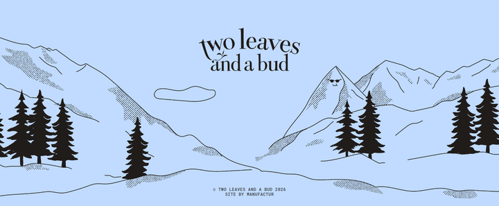 Footer Illustration section from Two Leaves and a Bud
