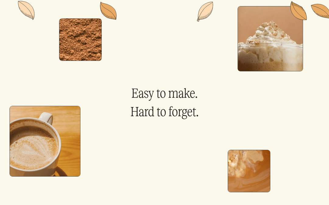 Easy to Make. Hard to Forget. section from Two Leaves and a Bud