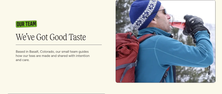 We've Got Good Taste section from Two Leaves and a Bud