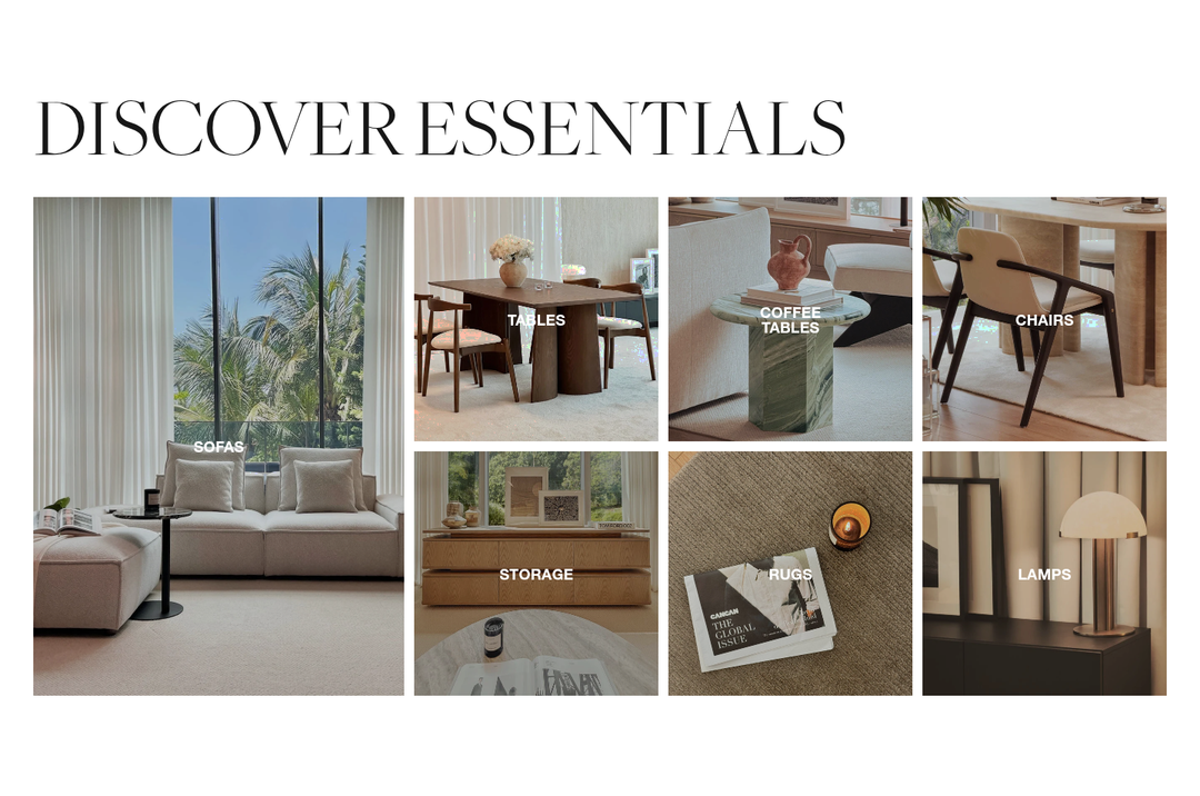 Discover Essentials section from CANCAN Furnishings