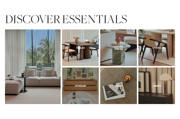 Discover Essentials section from CANCAN Furnishings