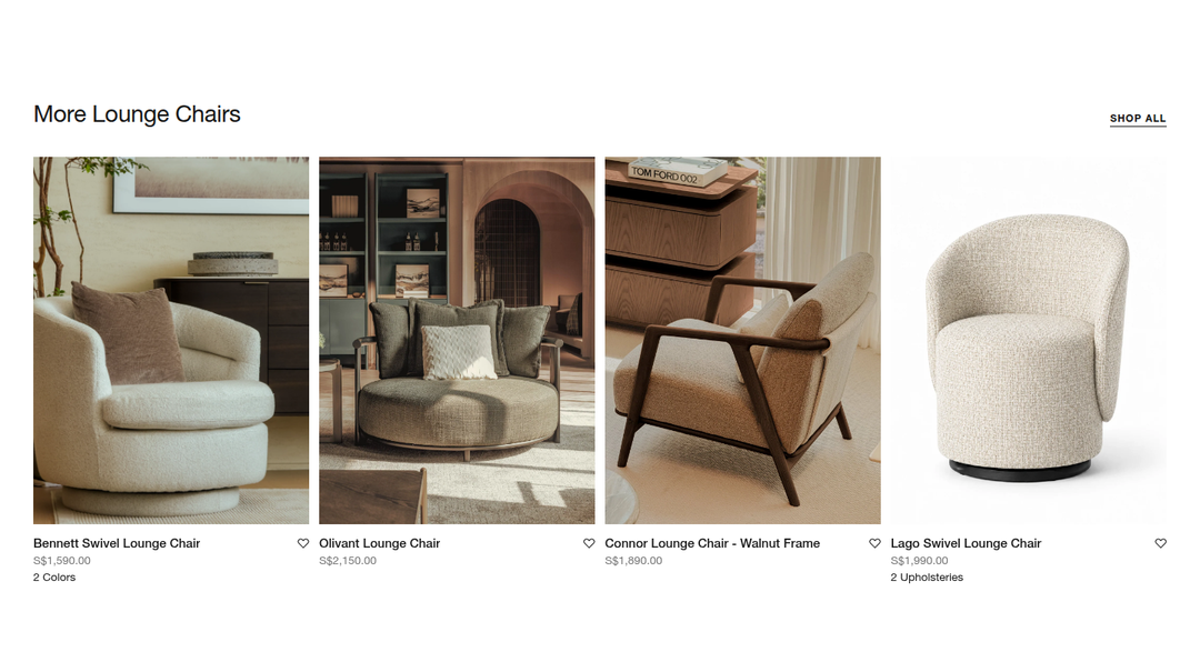 More Lounge Chairs section from CANCAN Furnishings