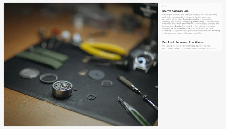 Internal Assembly Line section from Unimatic