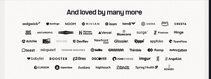 And Loved by Many More section from Hex