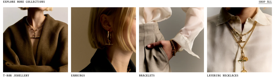 Explore More Collections section from Tilly Sveaas
