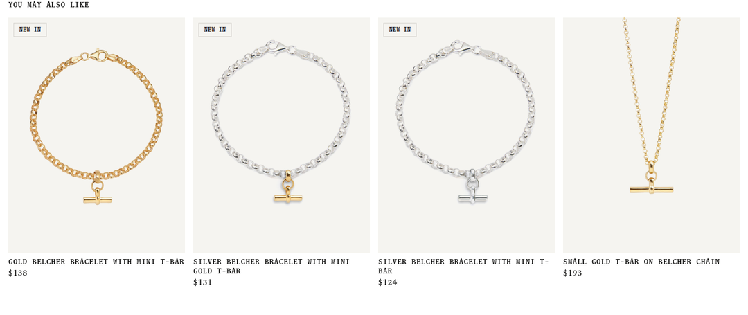 You May Also Like section from Tilly Sveaas