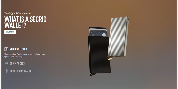 What Is a Secrid Wallet section from Secrid