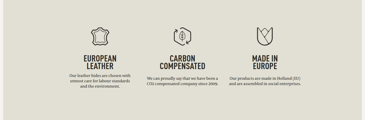 Brand Principles section from Secrid