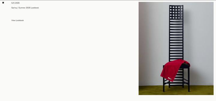S/S 2026 Lookbook section from Literary Sport