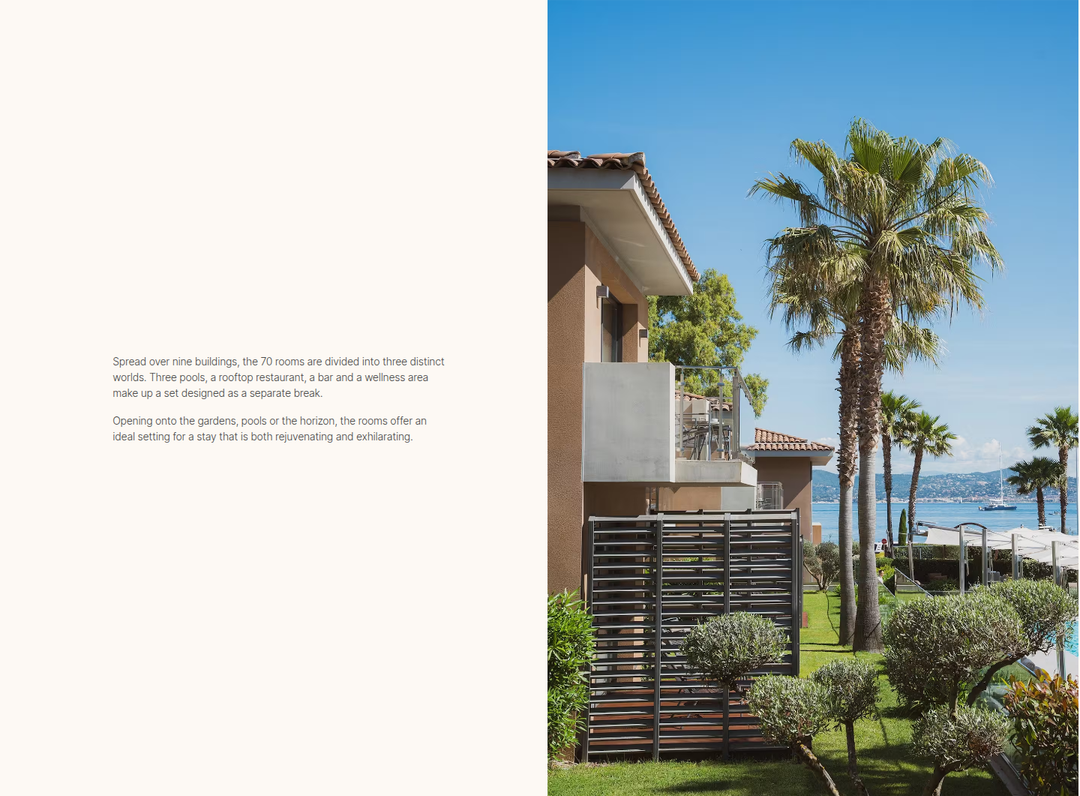Nine Buildings, Three Worlds section from KUBE Saint-Tropez