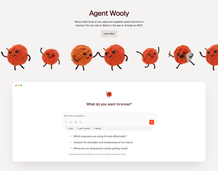 Agent Wooly section from Weave