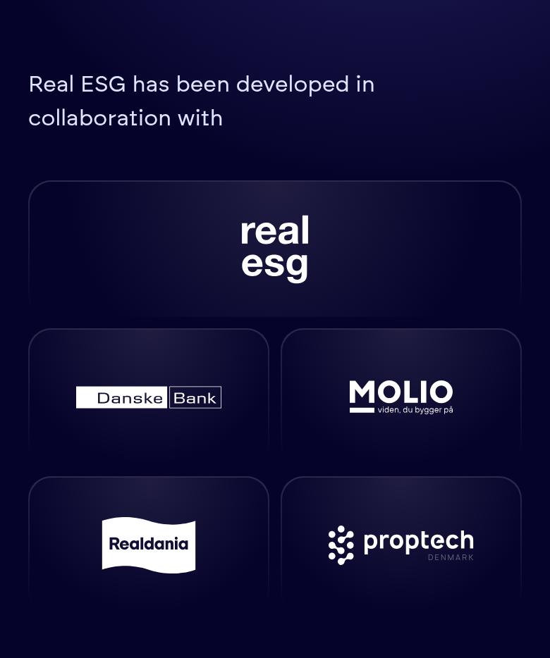 Partner Logos section from Propbinder, on a phone