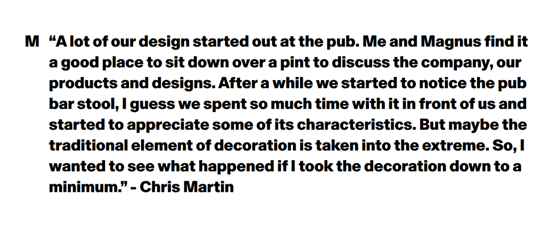 Pull Quote section from Massproductions