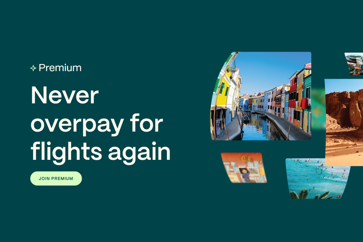 Never Overpay for Flights Again section from Going