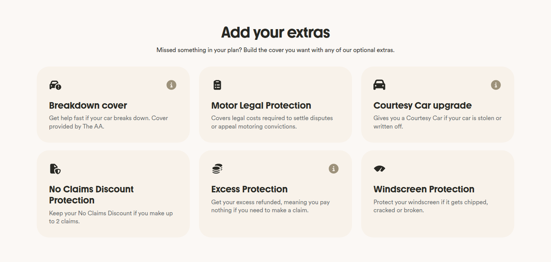 Add Your Extras section from Marshmallow