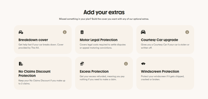 Add Your Extras section from Marshmallow
