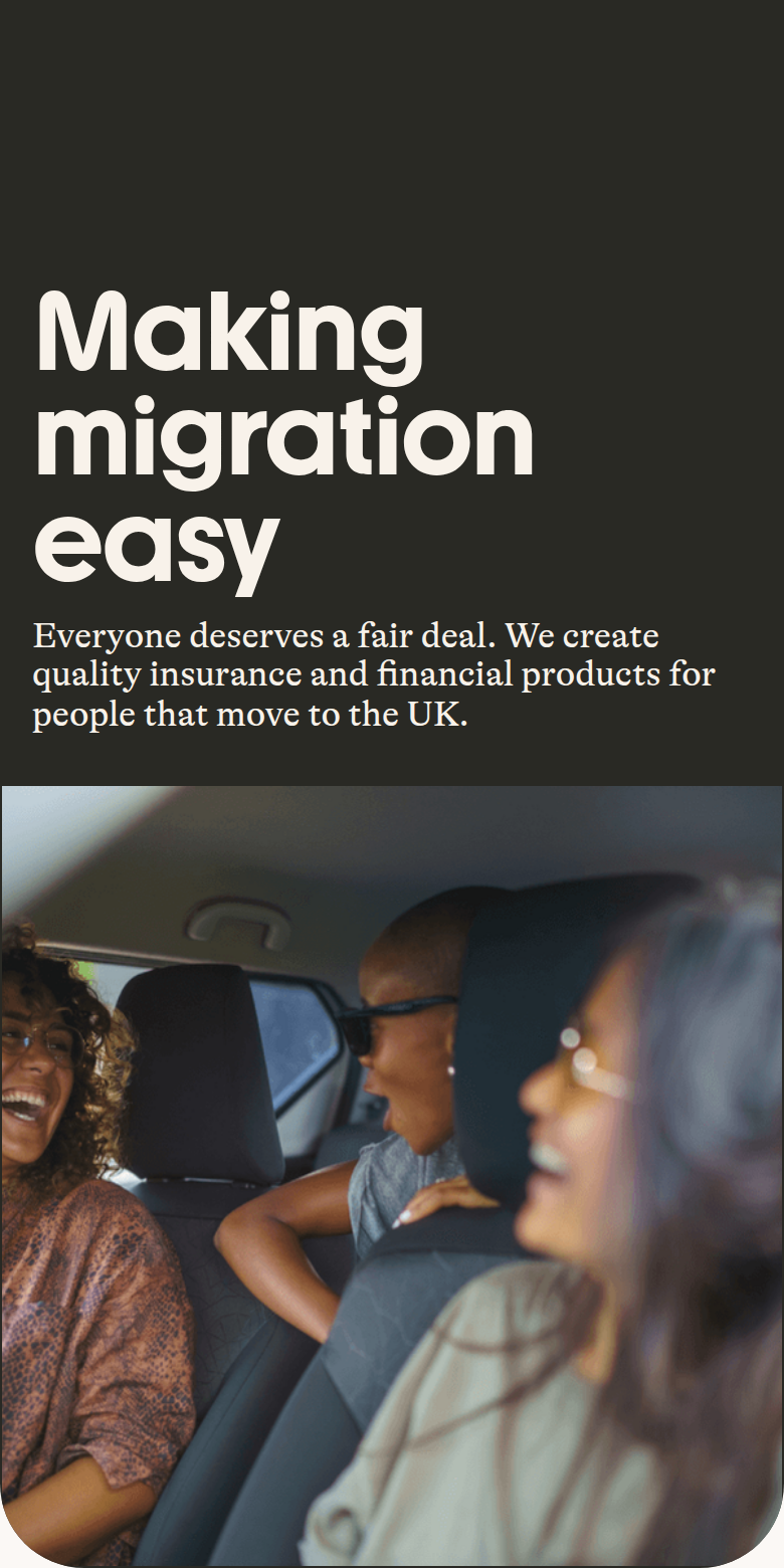 Making Migration Easy section from Marshmallow, on a phone