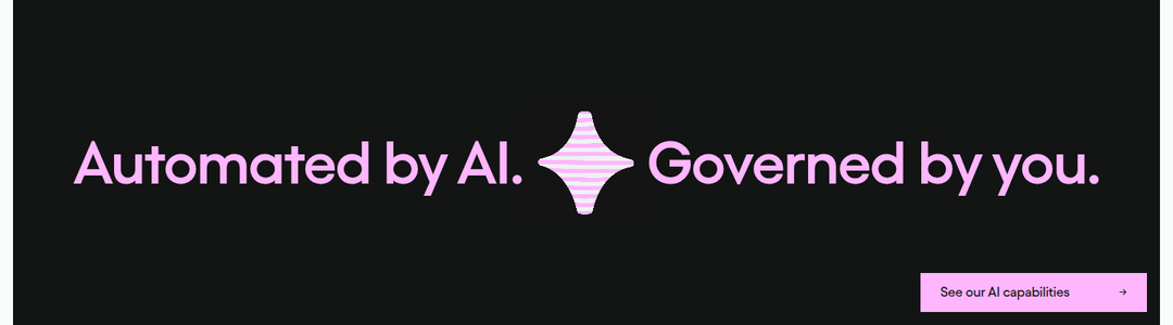 Automated by AI, Governed by You section from Pleo